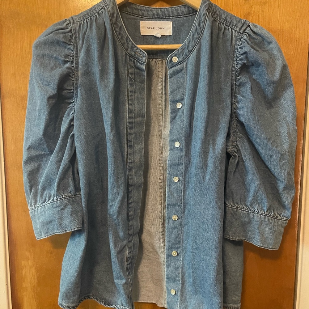 Dear John Blue Denim Shirt